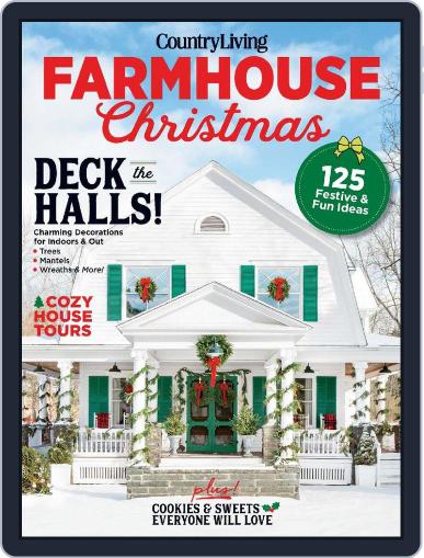 Country Living Farmhouse Christmas October 19th, 2023 Digital Back Issue Cover