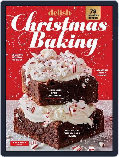 Delish Christmas Baking October 19th, 2023 Digital Back Issue Cover