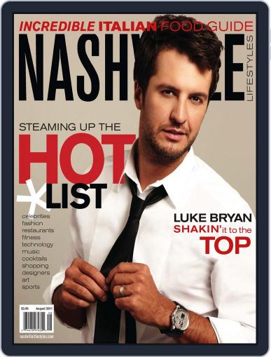 Nashville Lifestyles August 1st, 2011 Digital Back Issue Cover