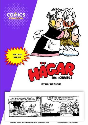 Hagar October 23rd, 2023 Digital Back Issue Cover