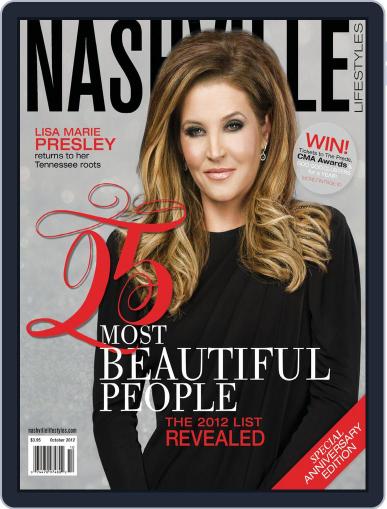 Nashville Lifestyles October 1st, 2012 Digital Back Issue Cover