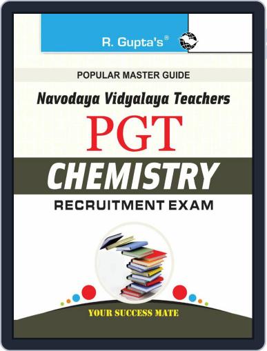 Navodaya Vidyalaya: PGT (Chemistry) Recruitment Exam Guide 2023 Digital Back Issue Cover