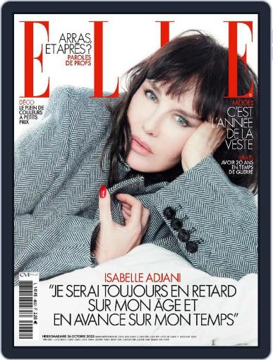 Elle France October 26th, 2023 Digital Back Issue Cover