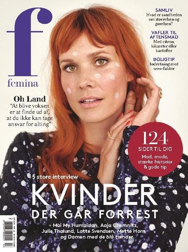 femina Denmark October 26th, 2023 Digital Back Issue Cover