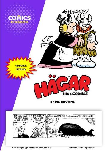 Hagar October 25th, 2023 Digital Back Issue Cover