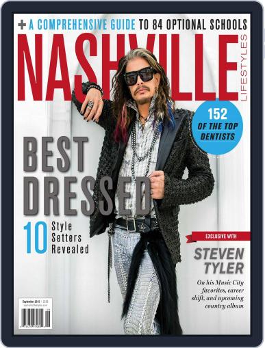 Nashville Lifestyles September 1st, 2015 Digital Back Issue Cover