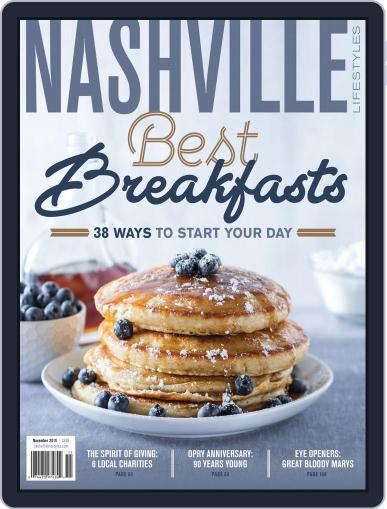 Nashville Lifestyles November 1st, 2015 Digital Back Issue Cover
