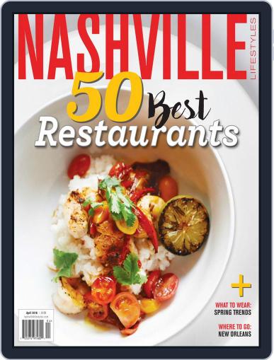 Nashville Lifestyles April 1st, 2016 Digital Back Issue Cover