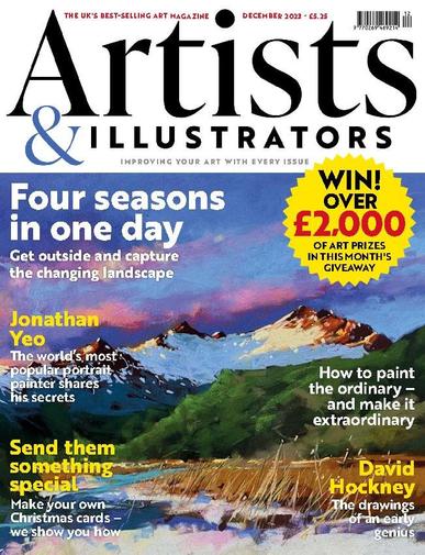 Artists & Illustrators December 1st, 2023 Digital Back Issue Cover