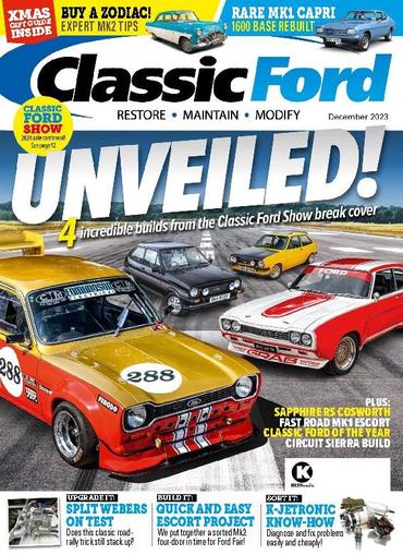 Classic Ford December 1st, 2023 Digital Back Issue Cover