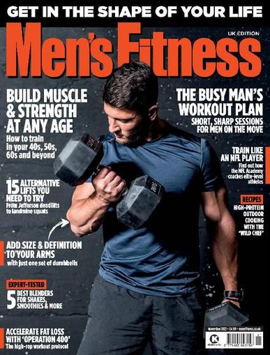 Men's Fitness UK October 27th, 2023 Digital Back Issue Cover