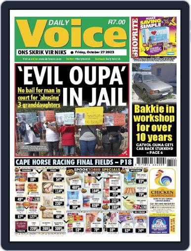 Daily Voice October 27th, 2023 Digital Back Issue Cover