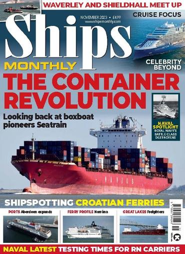 Ships Monthly November 1st, 2023 Digital Back Issue Cover