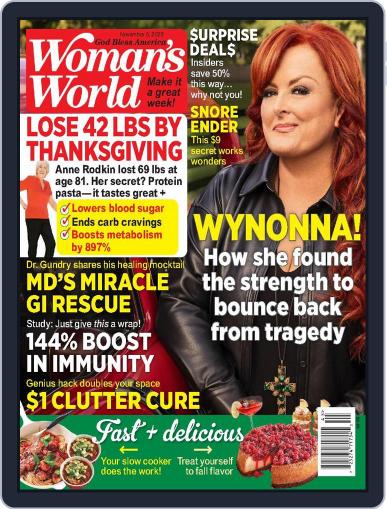 Woman's World November 6th, 2023 Digital Back Issue Cover