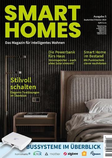Smart Homes September 1st, 2023 Digital Back Issue Cover
