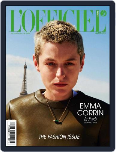 L'officiel Paris September 1st, 2023 Digital Back Issue Cover