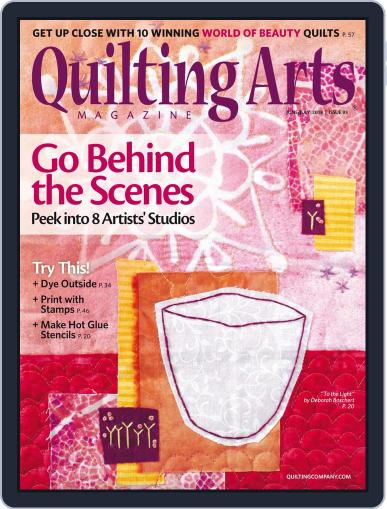 Quilting Arts June 1st, 2018 Digital Back Issue Cover