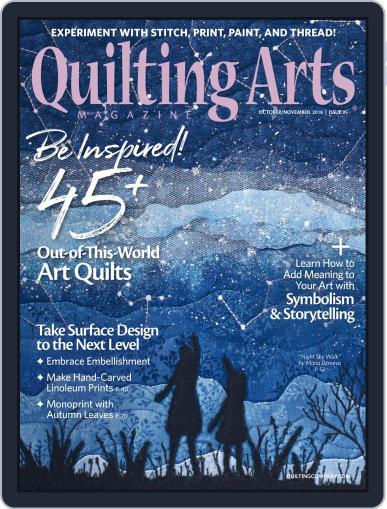 Quilting Arts September 13th, 2018 Digital Back Issue Cover