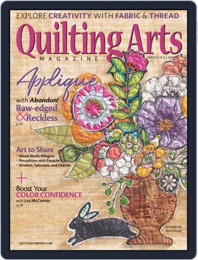 Quilting Arts June 1st, 2019 Digital Back Issue Cover