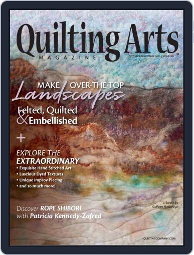 Quilting Arts October 1st, 2019 Digital Back Issue Cover