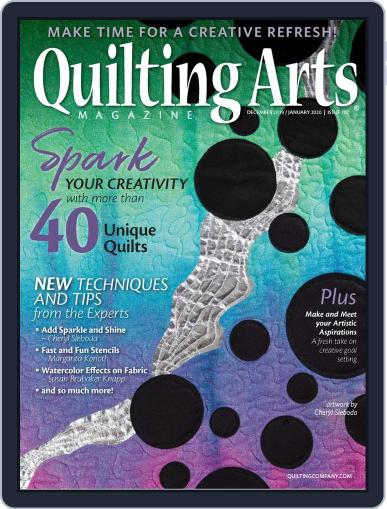 Quilting Arts December 1st, 2019 Digital Back Issue Cover