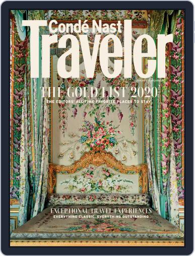 Conde Nast Traveler January 1st, 2020 Digital Back Issue Cover