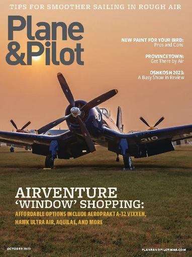 Plane & Pilot October 1st, 2023 Digital Back Issue Cover