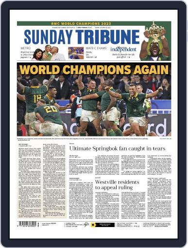 Sunday Tribune October 29th, 2023 Digital Back Issue Cover