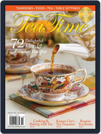 TeaTime September 1st, 2018 Digital Back Issue Cover