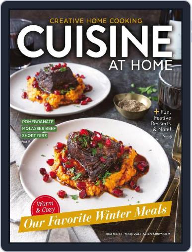 Cuisine at home October 1st, 2023 Digital Back Issue Cover