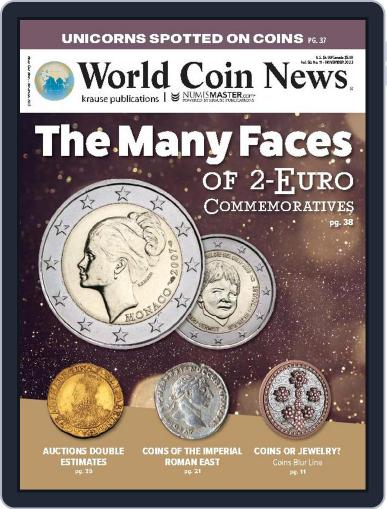 World Coin News November 1st, 2023 Digital Back Issue Cover