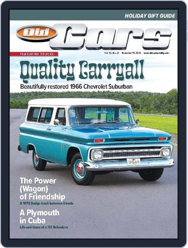 Old Cars Weekly November 15th, 2023 Digital Back Issue Cover