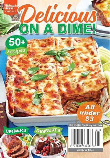 Delicious on a Dime October 26th, 2023 Digital Back Issue Cover
