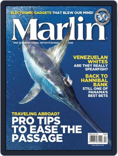 Marlin January 19th, 2012 Digital Back Issue Cover