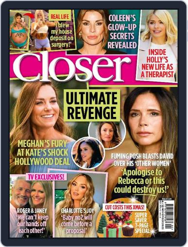 Closer November 4th, 2023 Digital Back Issue Cover