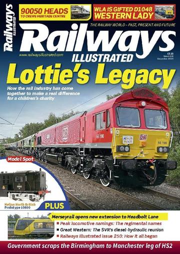 Railways Illustrated December 1st, 2023 Digital Back Issue Cover