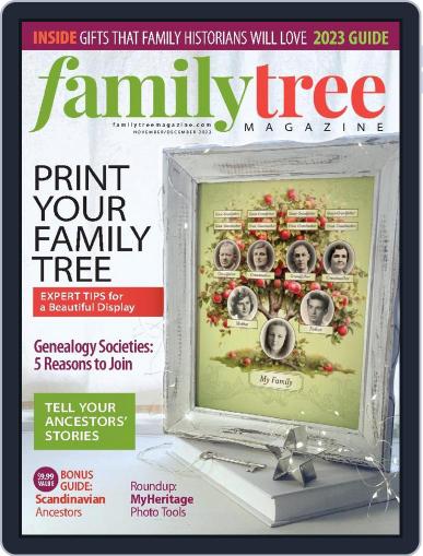 Family Tree November 1st, 2023 Digital Back Issue Cover