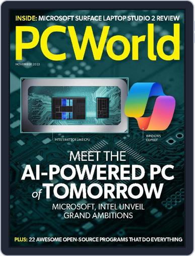 PCWorld November 1st, 2023 Digital Back Issue Cover