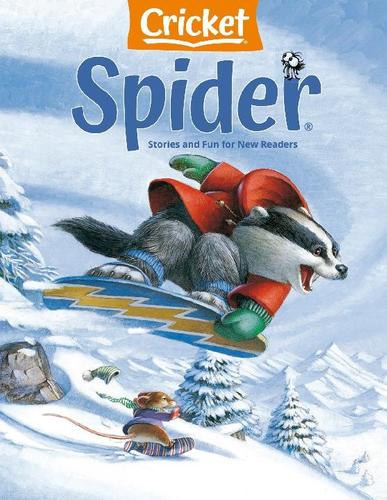 Spider Magazine Stories, Games, Activites And Puzzles For Children And Kids November 1st, 2023 Digital Back Issue Cover