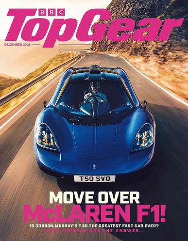 BBC Top Gear December 1st, 2023 Digital Back Issue Cover
