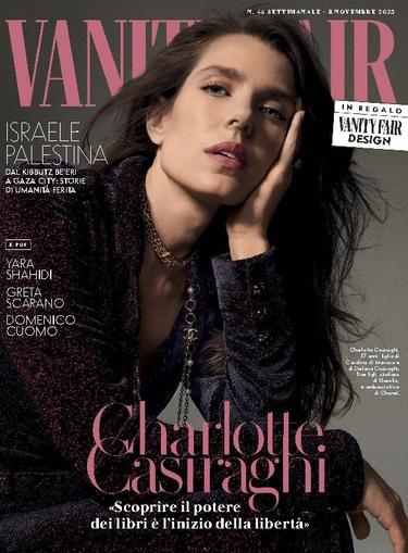 Vanity Fair Italia November 1st, 2023 Digital Back Issue Cover
