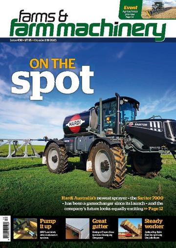 Farms and Farm Machinery November 1st, 2023 Digital Back Issue Cover