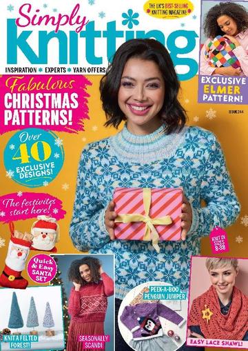 Simply Knitting December 1st, 2023 Digital Back Issue Cover