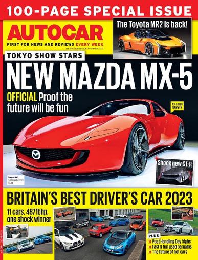 Autocar November 1st, 2023 Digital Back Issue Cover