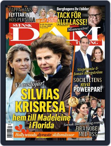 Svensk Damtidning November 2nd, 2023 Digital Back Issue Cover