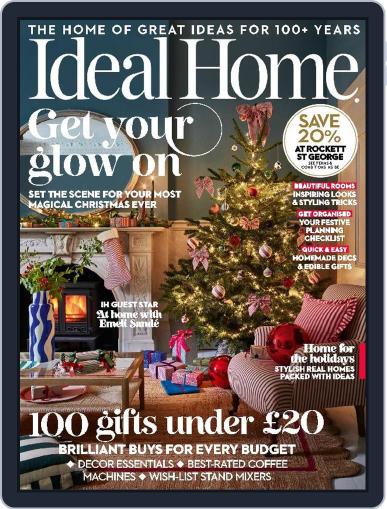 Ideal Home December 1st, 2023 Digital Back Issue Cover