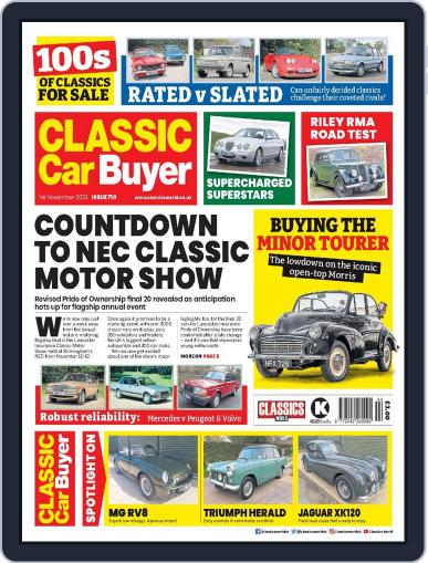 Classic Car Buyer November 1st, 2023 Digital Back Issue Cover
