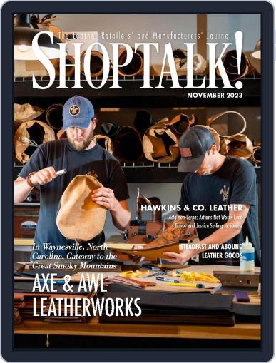 Shop Talk! November 1st, 2023 Digital Back Issue Cover