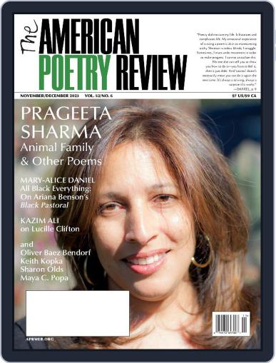 The American Poetry Review November 1st, 2023 Digital Back Issue Cover