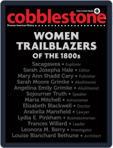 Cobblestone American History and Current Events for Kids and Children March 1st, 2018 Digital Back Issue Cover